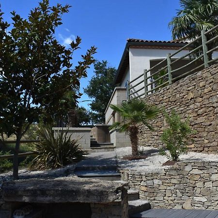 Chambre Au Calme Avec Spa Privatif Gratuit Sud Aveyron Les Palmiers Des Causses Saint-Rome-de-Tarn Kültér fotó