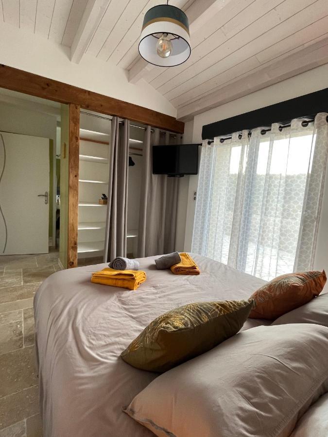 Chambre Au Calme Avec Spa Privatif Gratuit Sud Aveyron Les Palmiers Des Causses Saint-Rome-de-Tarn Kültér fotó