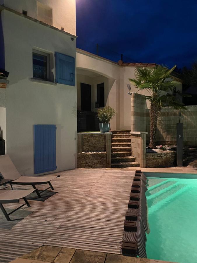 Chambre Au Calme Avec Spa Privatif Gratuit Sud Aveyron Les Palmiers Des Causses Saint-Rome-de-Tarn Kültér fotó